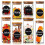 SUNRI chalkboard spice labels round 180 pcs 3