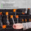 Wall Workshop Organizer Toolboard 69 x 54 cm Orange — tool board, garage organizer, wall system, tool holders, pegboard 2