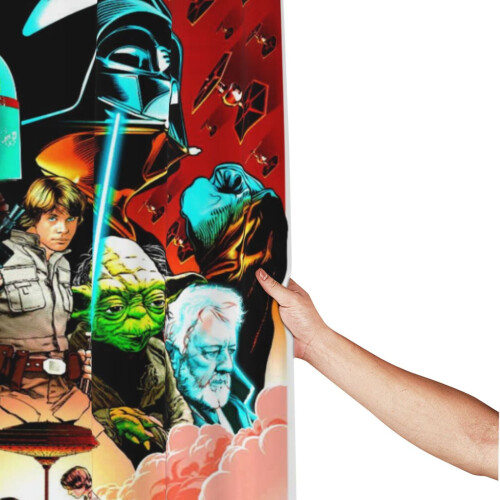 Star Wars Comic dusjforheng 66x72 tommer vanntett polyester 1