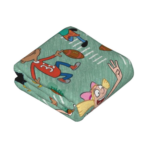 Couverture en peluche Hey Arnold 101,6 cm x 76,2 cm 1