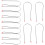 Xing U-shaped hair curler clips 20 pcs 2
