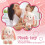 Mini plush toys set soft fluffy portable 6 pieces 2