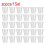 Engangs, klare plastshotglass, 30 stk. 3