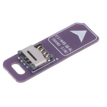 3X Placa de Conversão de Adaptador de Cartão TPC ESIM para SIM ESIM, Teste de Laboratório ESIM, Cabo Sem Solda para Chips de 5x6 mm