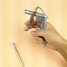 2X Air Blow PistolTrigger Cleaner Compressor Dust Blower Nozzle Cleaning Tool for Compressor Portable Cleaning Supplies