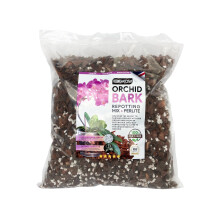 Specialized Orchid Bark Mix with Perlite - Perfect for Orchid Potting and Repotting - Enhances Drainage and Aeration (10L)
