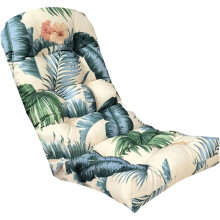 AHSBND Chair Cushion high back: Sun Lounger Seat Pad Low Back Pain Relief Thick Lightweight 110x50 cm for Outdoor Recliner Garden Patio Home Office (