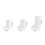 Disposable waterproof shoe covers with elastic ankle 100 pcs 5