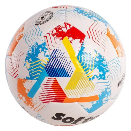 Bola de futebol Softee King - multicolorida 1