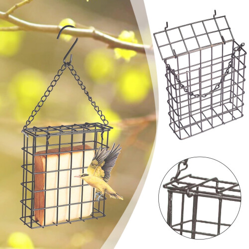 Wire Bird Feeder Durable Outdoor Garden Balcony1Pack 1