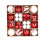Christmas Ball Set Red and White 44 Pieces 2
