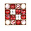 Christmas Ball Set Red and White 44 Pieces 5