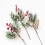 Conjunto de decoração de Natal com galhos de pinheiro 4
