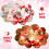 Valentine Heart Wreath9Inch4Pack 3