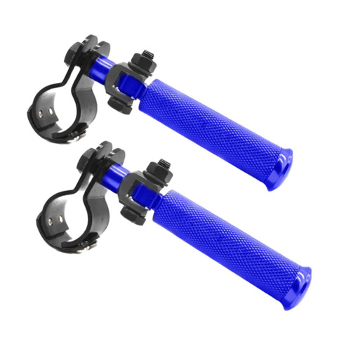 Yotijar foot rests foldable for electric scooters blue 1