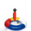 Ball Pump with Pressure Gauge Red Durable Hand Pump 5