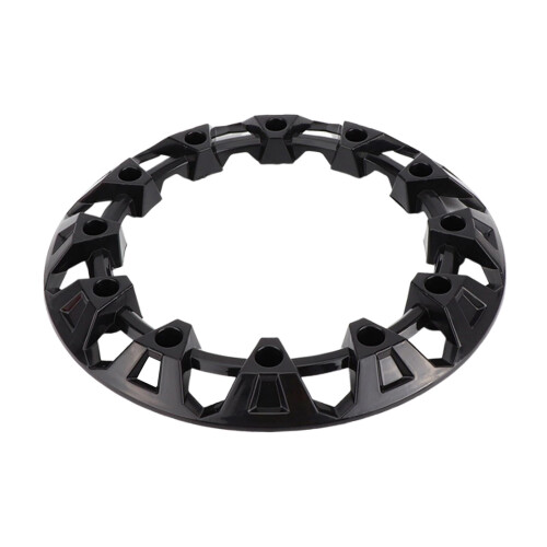 ATV wheel rim hub protector black 10 inches 1