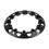 ATV wheel rim hub protector black 10 inches 3
