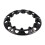 ATV wheel rim hub protector black 10 inches 5