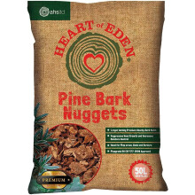 SuperGift.com Bark Mulch, Garden Mulch for Weed Control and Moisture Retention (50L Pine Bark Nuggets)