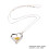 Set di collana con ape per donna, elegante girocollo in 2 pezzi 3