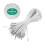 Troglfold elastic barbed cords white 50 pcs 7