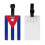 Cuba Flag Luggage Tag for Suitcases 2-Pack 3