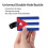 Cuba Flag Luggage Tag for Suitcases 2-Pack 4