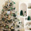 Kerstboomversiering strikken en ornamenten set 4