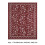 Christmas blanket red knitted 170x130cm 3