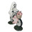 Halloween-Geist und rosa Kürbis, Harzfigur, 1 Stück 2