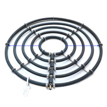Pond Air Diffuser Stainless Steel Weighted Hydroponic Aerator KoiPond Tri Ring - Improve Health of Fish and Plants (5 loop / Ø55cm)