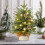 Mini-Weihnachtsbaum 60 cm mit 30 warmweißen LED-Lichtern 5