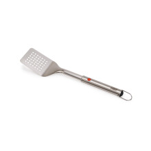 Joseph Joseph GrillOut Stainless Steel BBQ Turner, Retractable for Compact Storage, Slotted Head, Easy to Clean, Hanging Loop