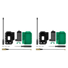 2X Boîtier pour Carte de Développement Heltec V4 Meshtastic WiFi LoRa 32 V4 0,96 Pouce OLED à Énergie Solaire LoRa 32 (Boîtier Uniquement)