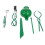 Canning Tool Kit Green 6-Piece Set 4
