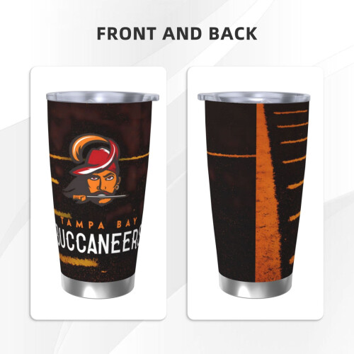 Buccaneers Thermobecher 20oz Edelstahl 2