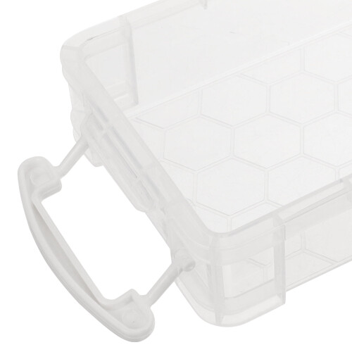Plastic Stationery Storage Box Portable Pen Organizer1Pack 1