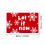 Kerstrode geruite vloermat 18x30 inch 3
