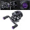Baitcasting Reel 7.2:1 Gear Ratio 17.6 lbs Black 4