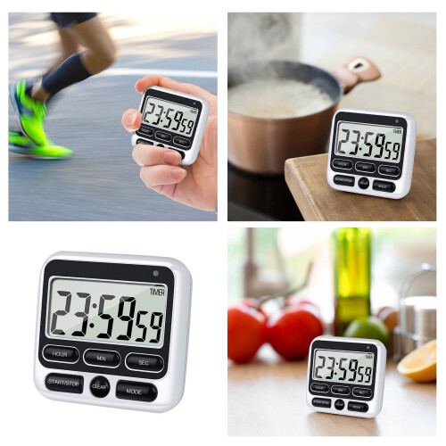 Digital Kitchen Timer 3 inch LCD 24H Countdown 1