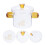Hemoton Glas-Schmortopf mit Deckel und Doppelgriffen 5