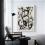 Affiche abstraite sur toile de Jackson Pollock, 20 x 30 pouces 3