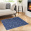 Machine Washable Grey Runner Rug Low-Pile 2x6 ft 3