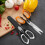 Sharp Kitchen Shears kompatibel med fjäderfäsax i rostfritt stål 2