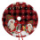 Jupe de sapin de Noël 120 cm style champêtre 2