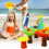 Yoone Kids Beach Sand Digging Toy Set 3
