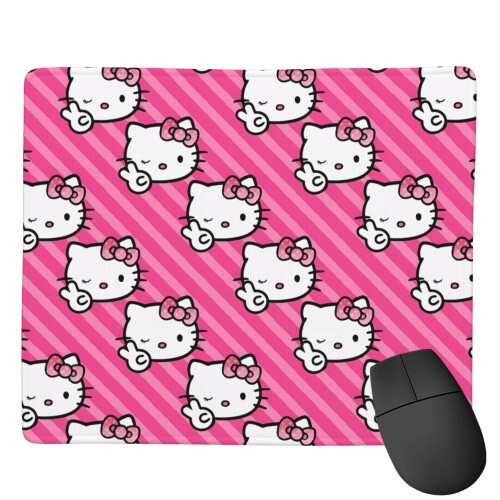 Hello Kitty antislip rubberen muismat 7x9 inch 1