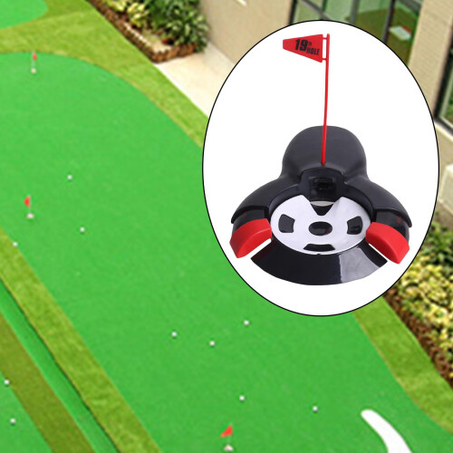 Automatic golf putter with ball return device 2