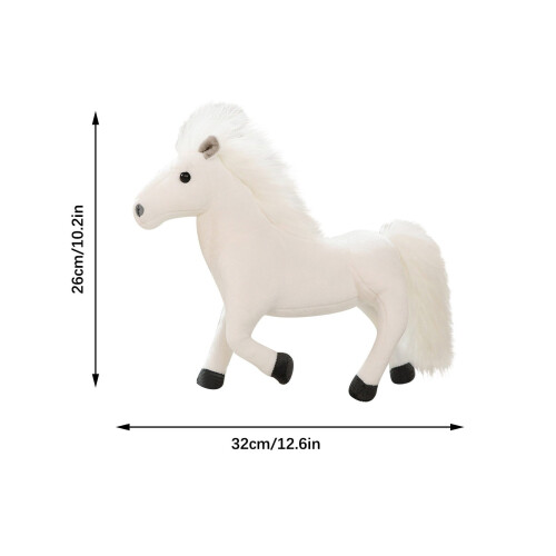 Cute Horse Plush Toy Simulation Pony 1 Piece 2